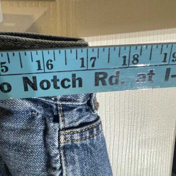 Urban Pipeline Relaxed Straight Boot 36x34 Jeans Distressed Y2K Streetwear - Picture 5 of 10